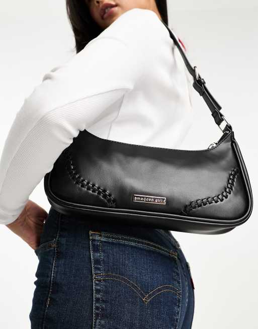 Madden Girl - Sac porté épaule avec chaîne - Noir