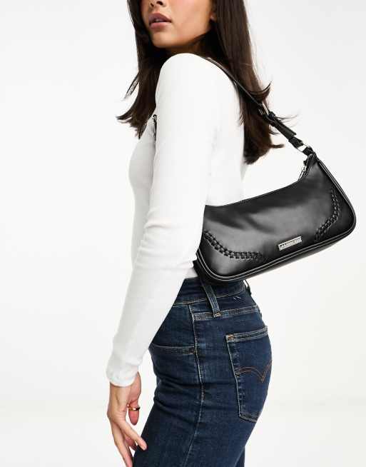 Madden Girl - Schoudertas met ketting in zwart, 4 van 4