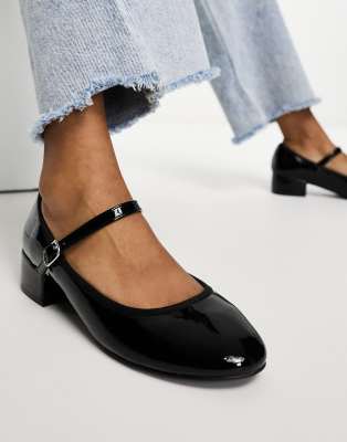 Madden Girl Tutuu mary-janes in black patent