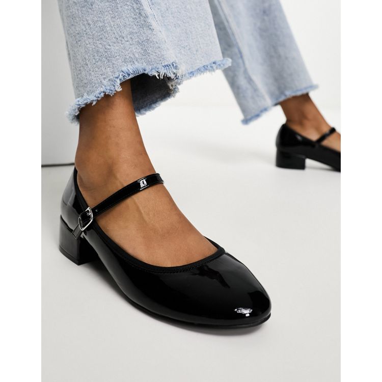Madden Girl Tutuu mary-janes in black patent | ASOS