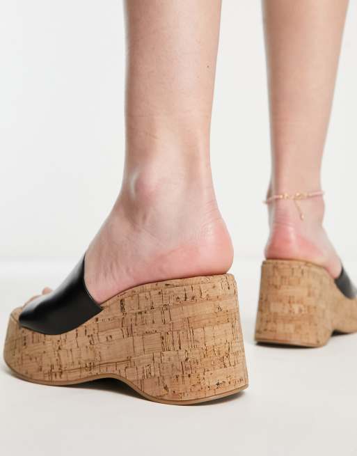 Steve madden cork platform sandals sale