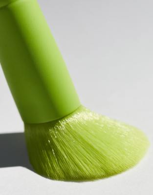 Made By Mitchell Face Brush - Mf4-green In Green