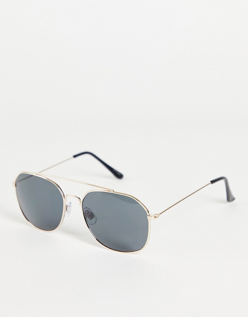 Madein 70s collection black lens sunglasses