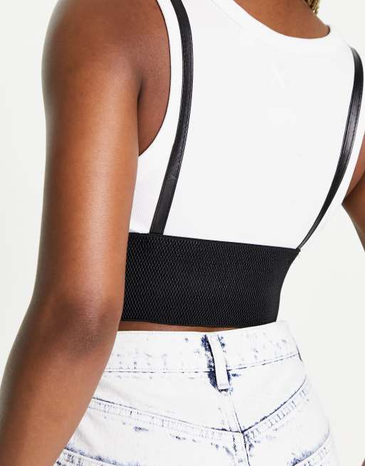 ASOS Harness Detail Corset Waist Belt