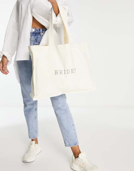 Off white discount tote bag pink