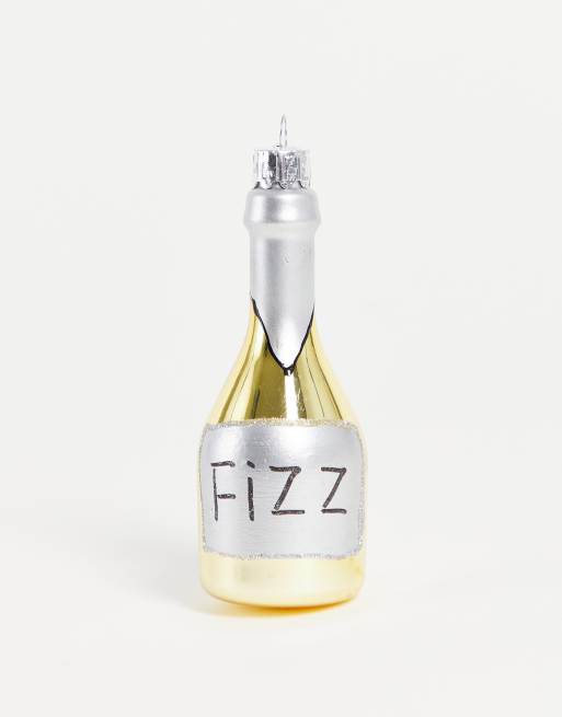 Madein Christmas fizz bottle bauble