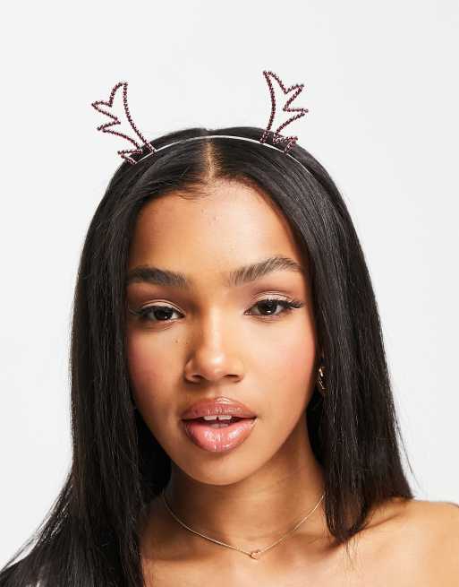 Rhinestone on sale reindeer headband