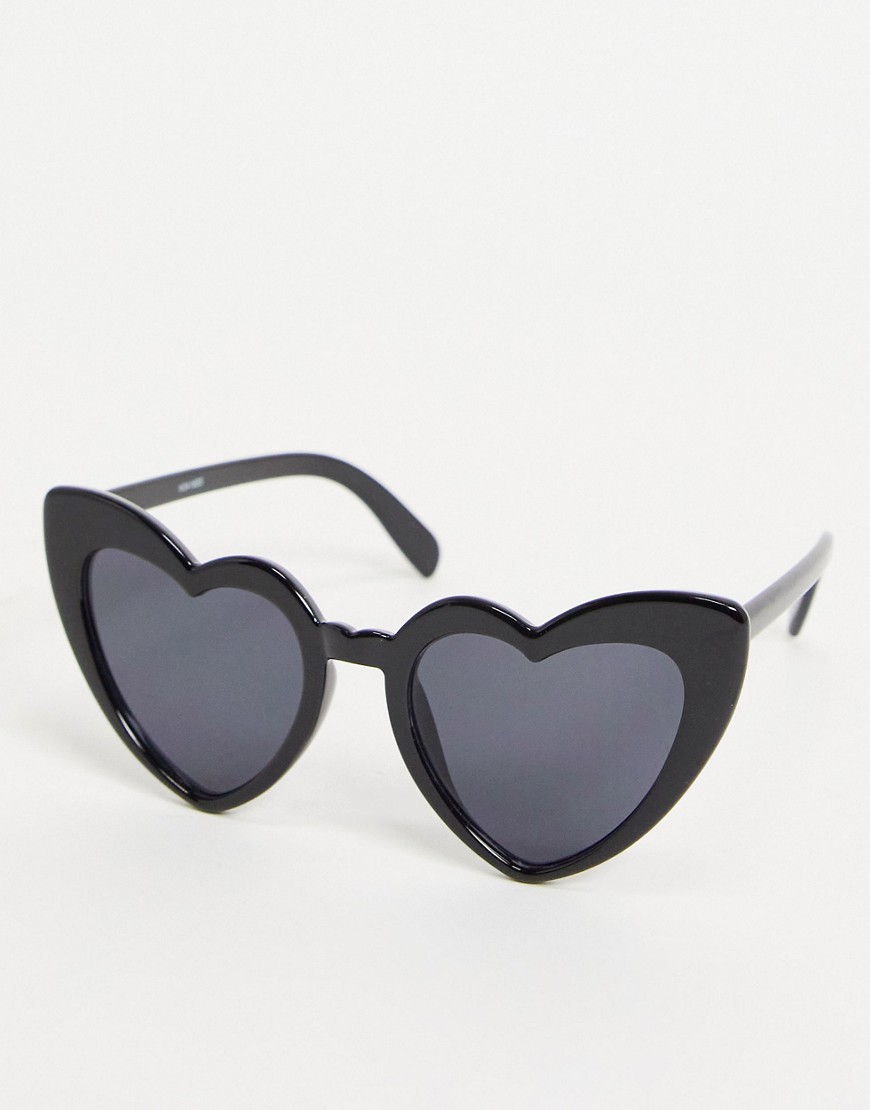Madein. - Chunky zonnebril met hartvormig montuur-Zwart