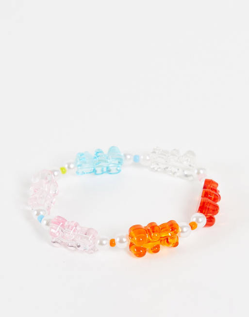 Madein clear beaded bracelet
