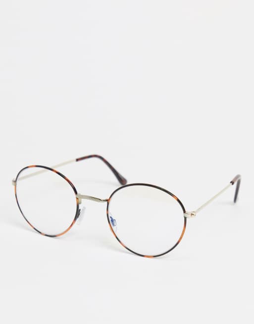 Madein. clear lens anti blue light glasses | ASOS