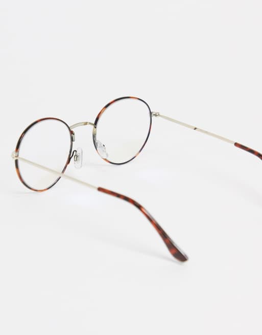 Madein. clear lens anti blue light glasses, 2 of 4