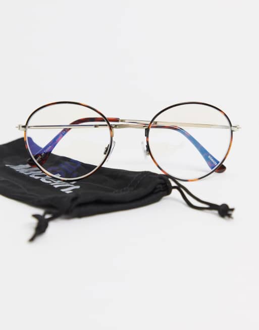 Madein. clear lens anti blue light glasses, 3 of 4