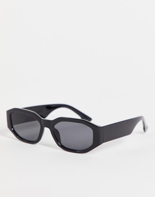 Madein hexagon sunglasses in matte black