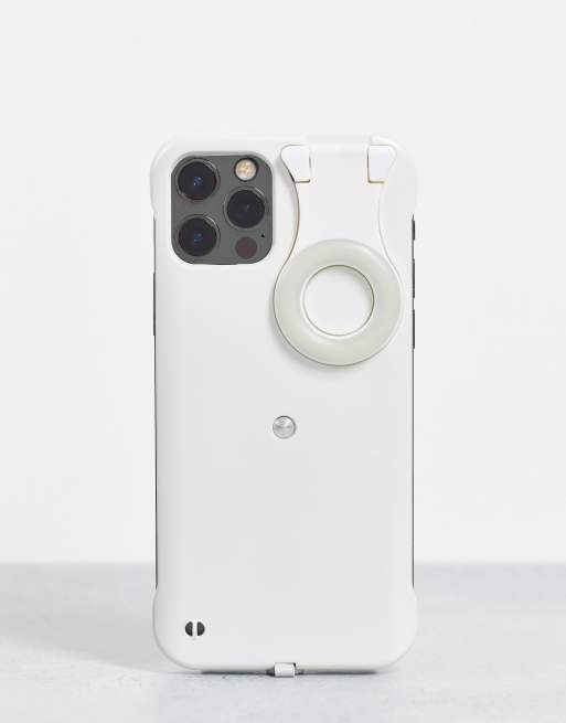 Madein iPhone 12 case with flip up ring light