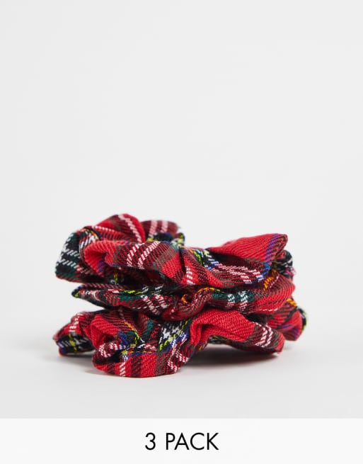 Madein. - Jul - Pakke med 3 par hårscrunchies