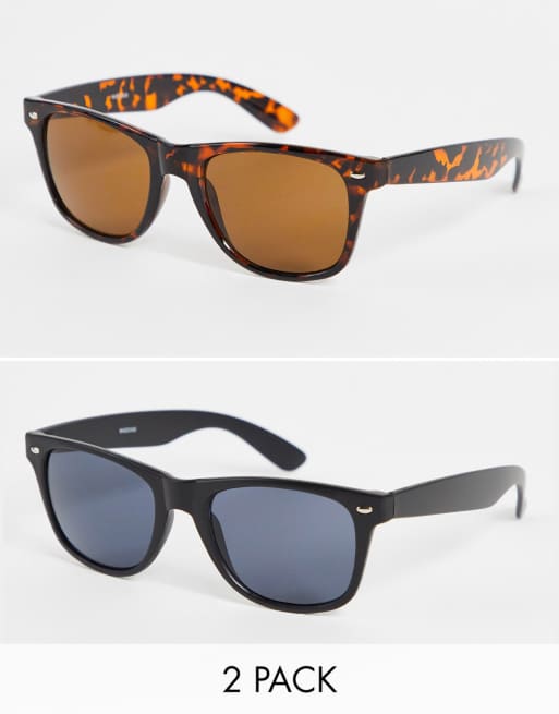 Madein. – Oversize-Sonnenbrillen im 2er-Pack