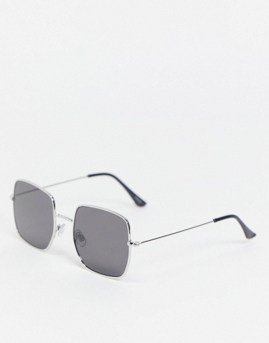 Madein. oversized square sunglasses-Black
