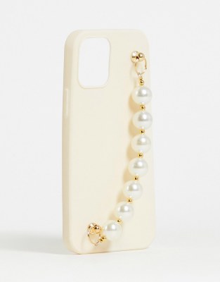 DESIGNER PHONE CASE Pearls Phone Charm Elegant and -  UK in 2023