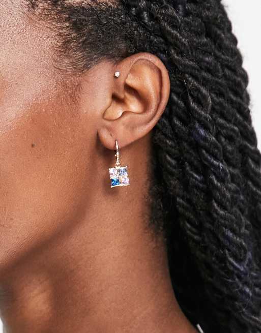 Madein rainbow earrings in red and pink