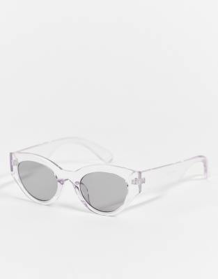 Madein. Madein. rounded retro sunglasses in lilac-Purple