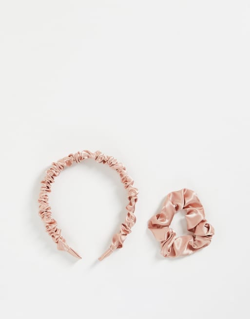 Madein. - Set met haarband en scrunchie