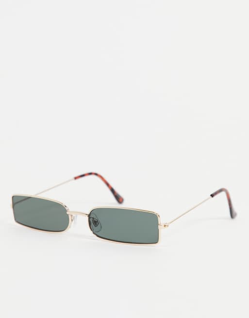 Slim best sale square sunglasses