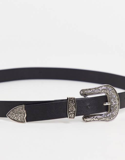 Madein western belt in black, 2 of 4