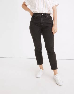 madewell curvy black jeans