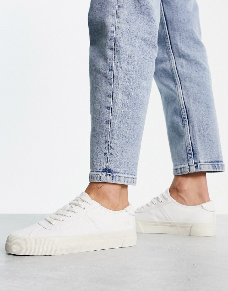 Madewell low top canvas sneakers in white