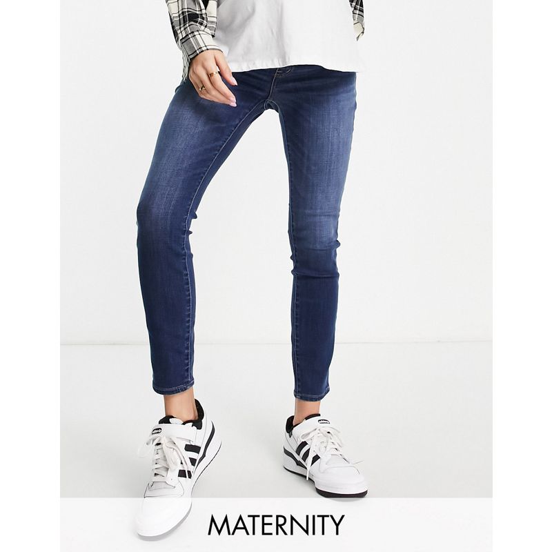 Jeans MYYZh Madewell Maternity - Jeans skinny indaco slavato