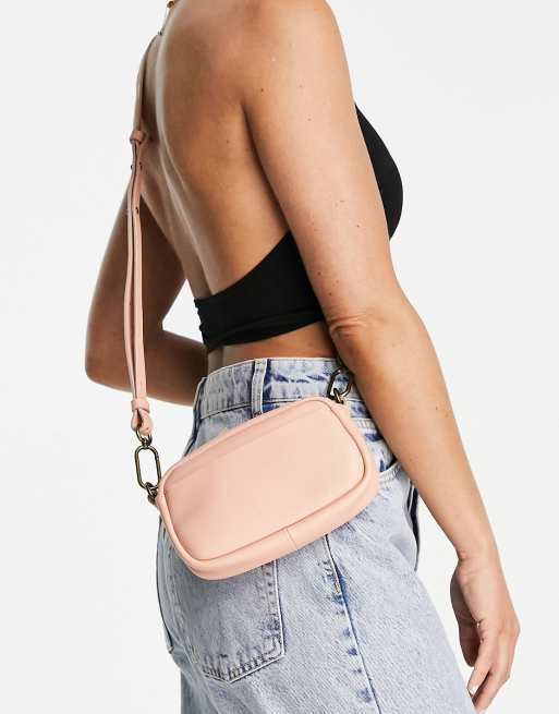 Madewell The Leather Carabiner Mini Crossbody Bag