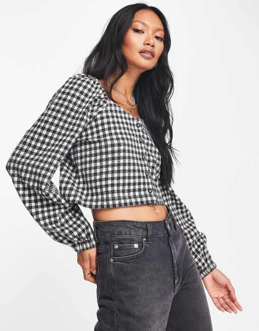 madewell puff sleeve top