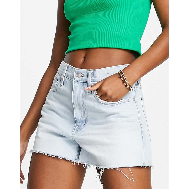 Women's relaxed fit denim on sale shorts