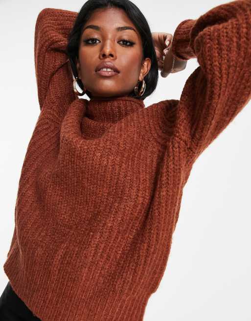 Madewell Textured Sweater Jacket L Rust Brown Merino Wool Blend Knit $178