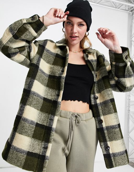 Madewell shacket in plaid | ASOS