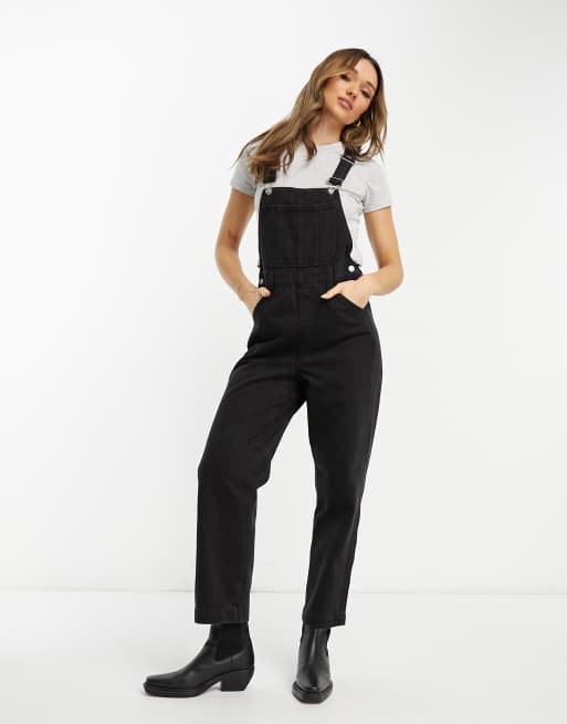 Skinny overalls in lunar hot sale wash