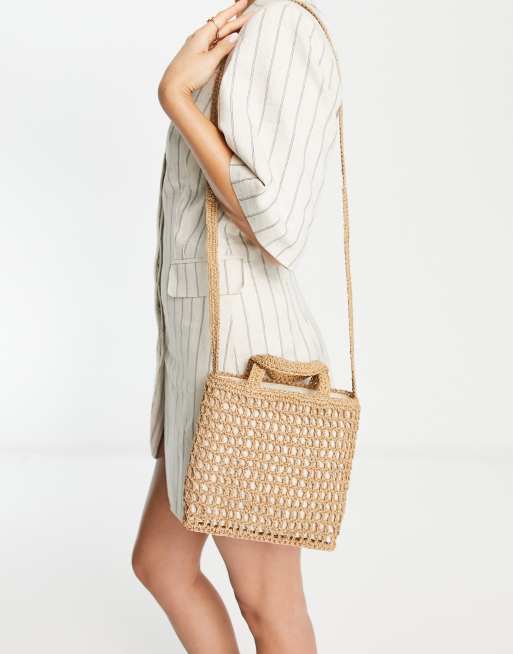 Madewell The Small Transport Straw Crossbody