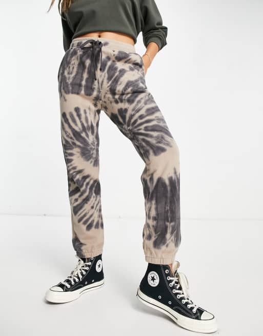 Drawstring waist discount tie dye sweatpants