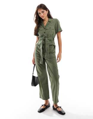 Madewell Madewell utility overalls in sage green