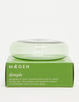 MAEGAN MAEGEN Green Dimple Incense Holder-No colour