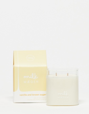 MAEGEN - Milk - Bougie parfumée vanille et sucre brun - 300 g | ASOS