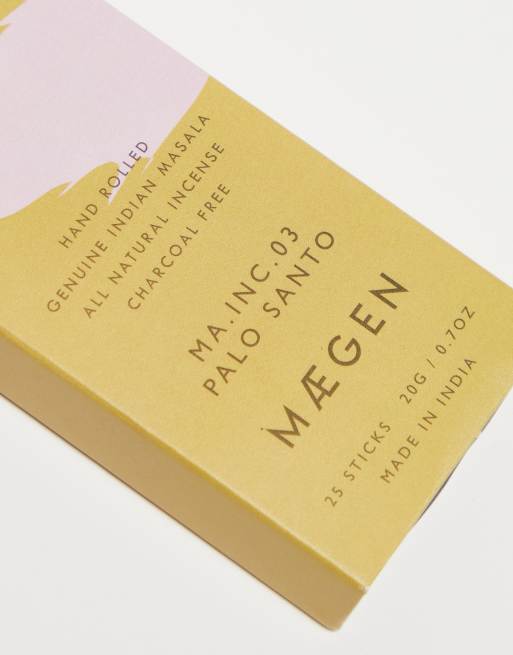 MAEGEN - Palo Santo - Set van 25 wierookstokjes, 4 van 4