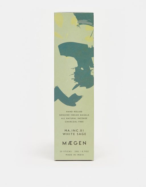 MAEGEN White Sage Incense Sticks - 25 Pack