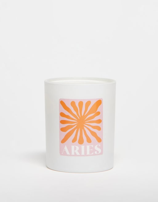 MAEGEN x ASOS Exclusive – Świeca o zapachu wanilii z napisem Aries