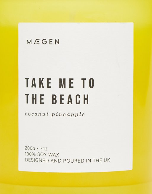 MAEGEN x ASOS Exclusive Take me to the Beach Candle, 3 of 4