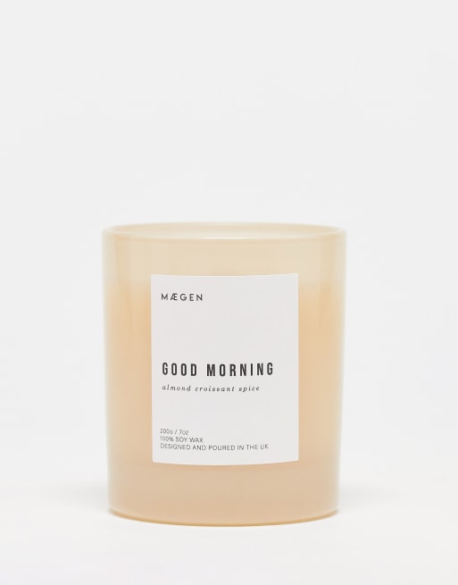 MAEGEN x ASOS - Good Morning - Stearinlys med duft af mandel-croissant - Kun hos ASOS