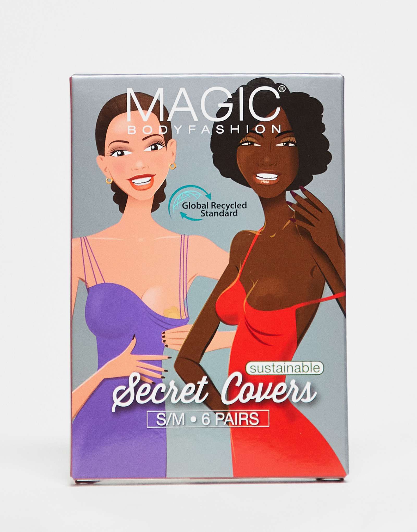 Водонепроницаемые чехлы для сосков Magic Bodyfashion из 6 упаковок бежевого цвета