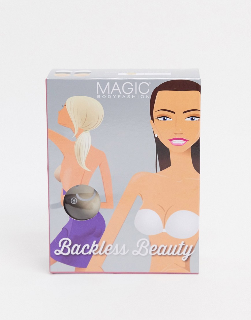 Magic Bodyfashion Backless Beauty strapless stick on bra in beige