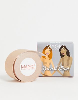 MAGIC Bodyfashion 5 meter multi use breast  lifting tape in mid beige - ASOS Price Checker