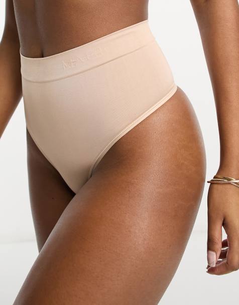 Magic Bodyfashion comfort shapewear thong with light contour shaping in cappuccino - view 1